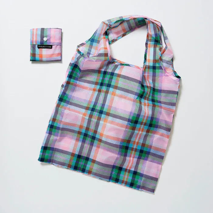 Project 10 Pocket Shopper, Motif: Plaid