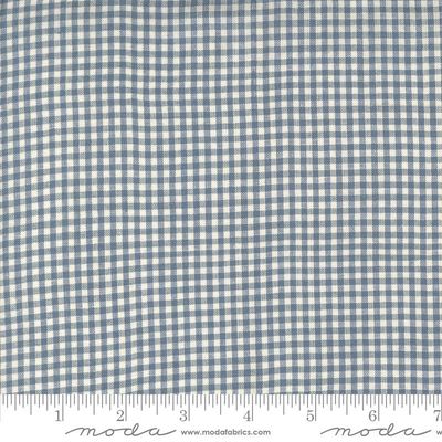 French General Woven Gingham / Woad Pearl Small / 25cm