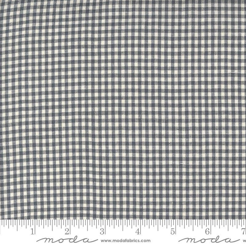 French General Woven Gingham / Indigo Pearl Small / 25cm