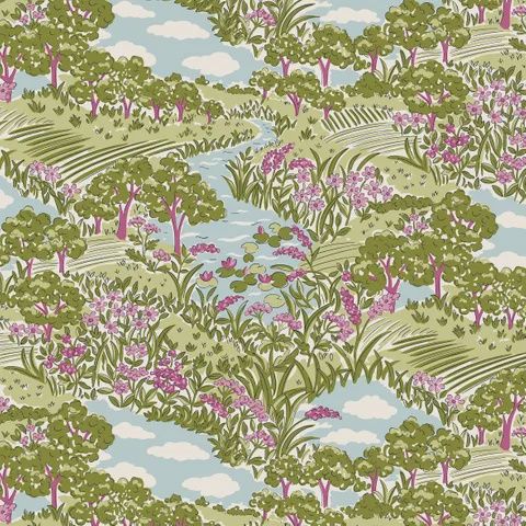 Liberty Lasenby Cotton / Botanist's Walk / Botanist's Sketch A / 25cm