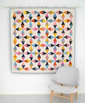 Graffiti Quilt Pattern / Tied With a Ribbon