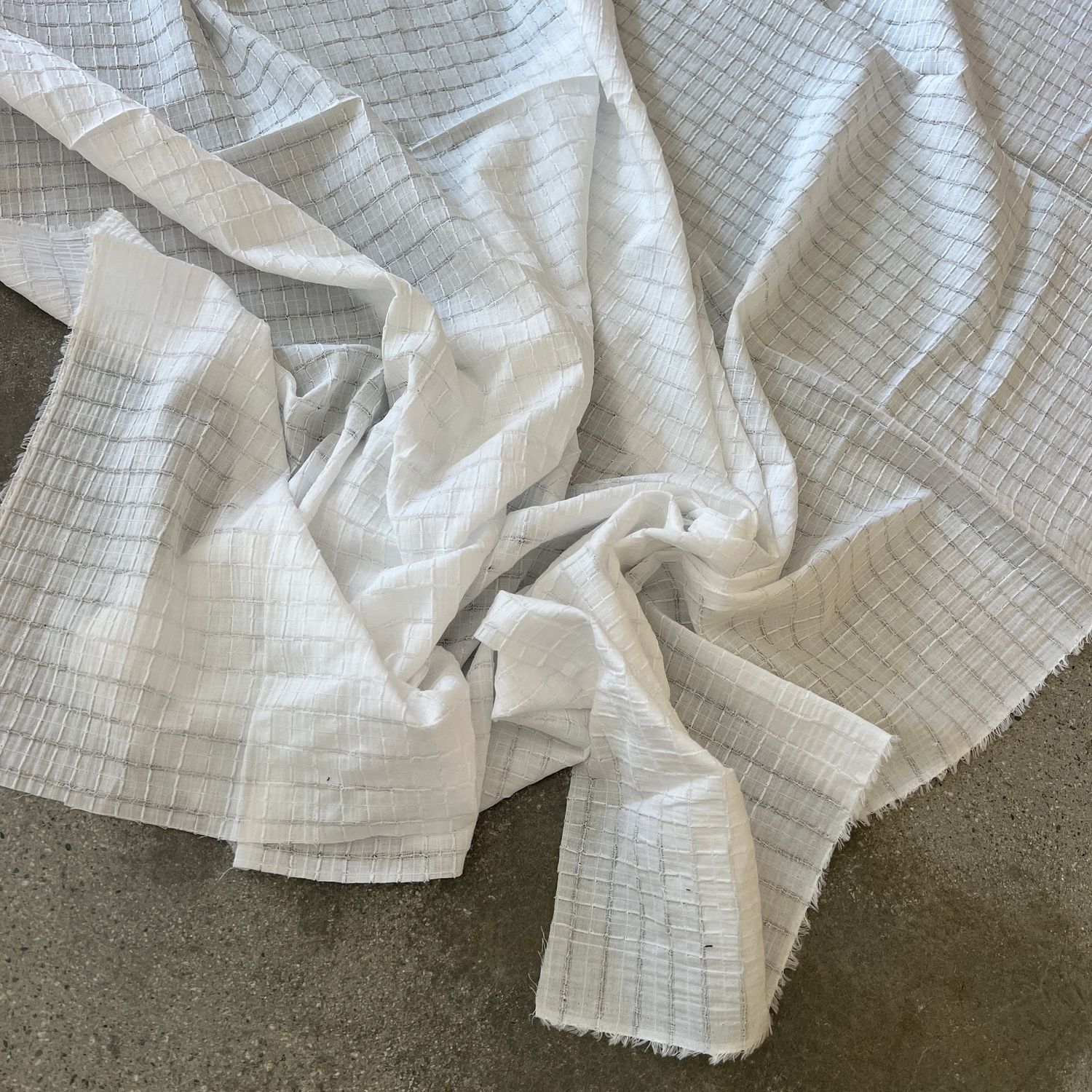 Crochet Cotton / White - 25cm