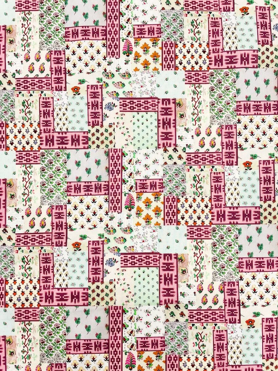Liberty Tana Lawn - Ikat Neats A - 25cm