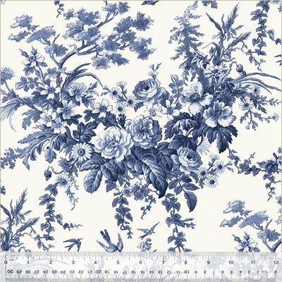 Jasper Blue / Wyndham Fabrics / per 25cm