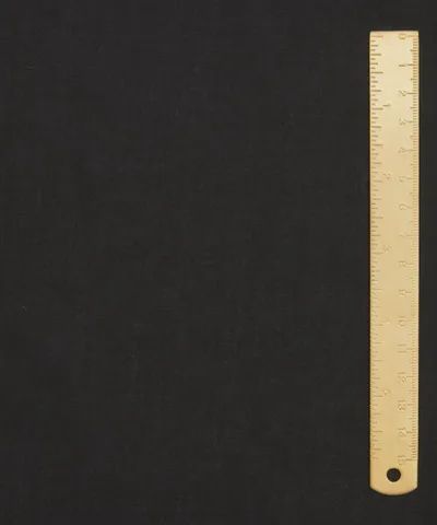 Liberty Tana Lawn - Solids / Black / 25cm