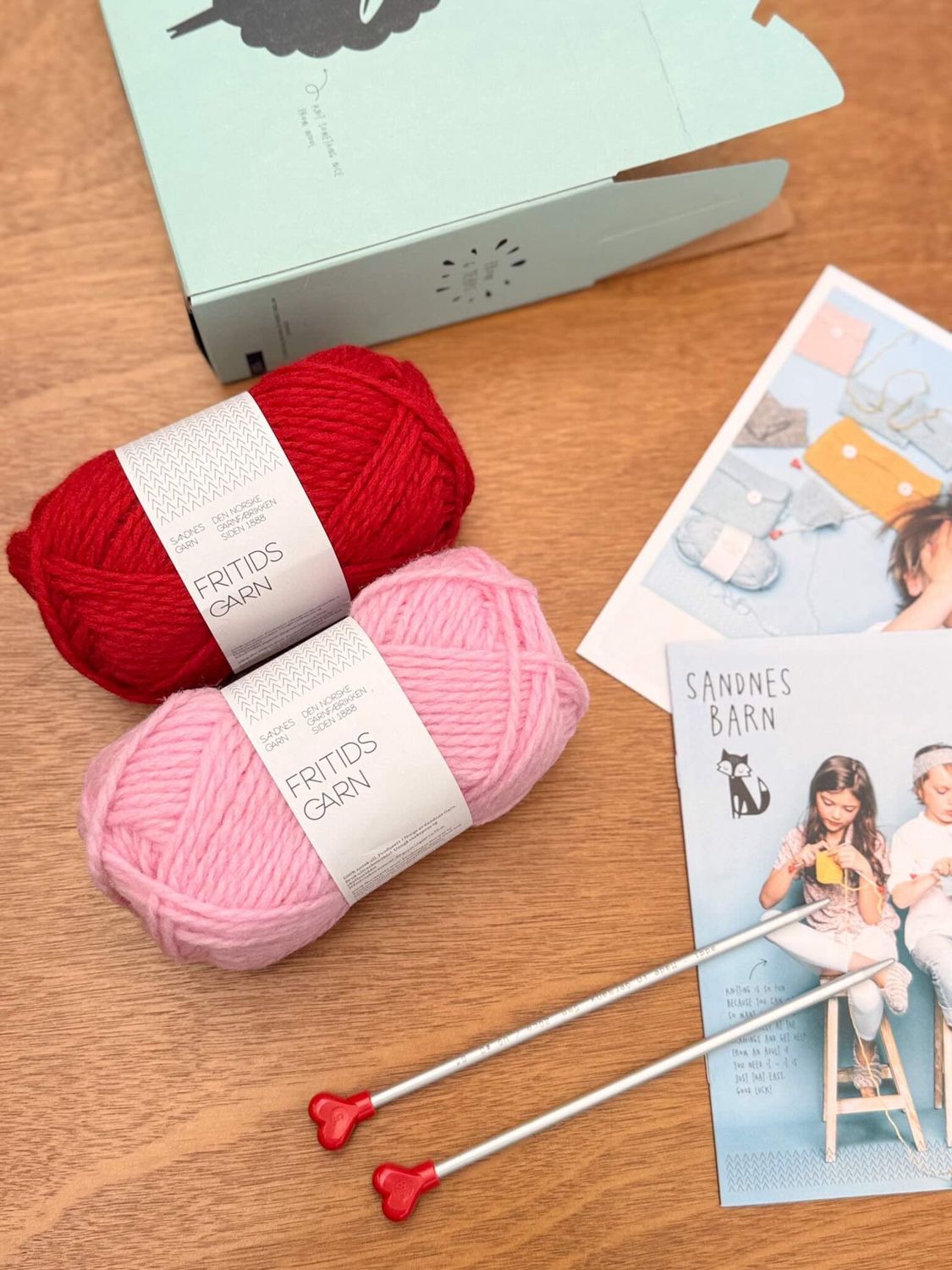 Sandnes Barn Kids Knitting Kit