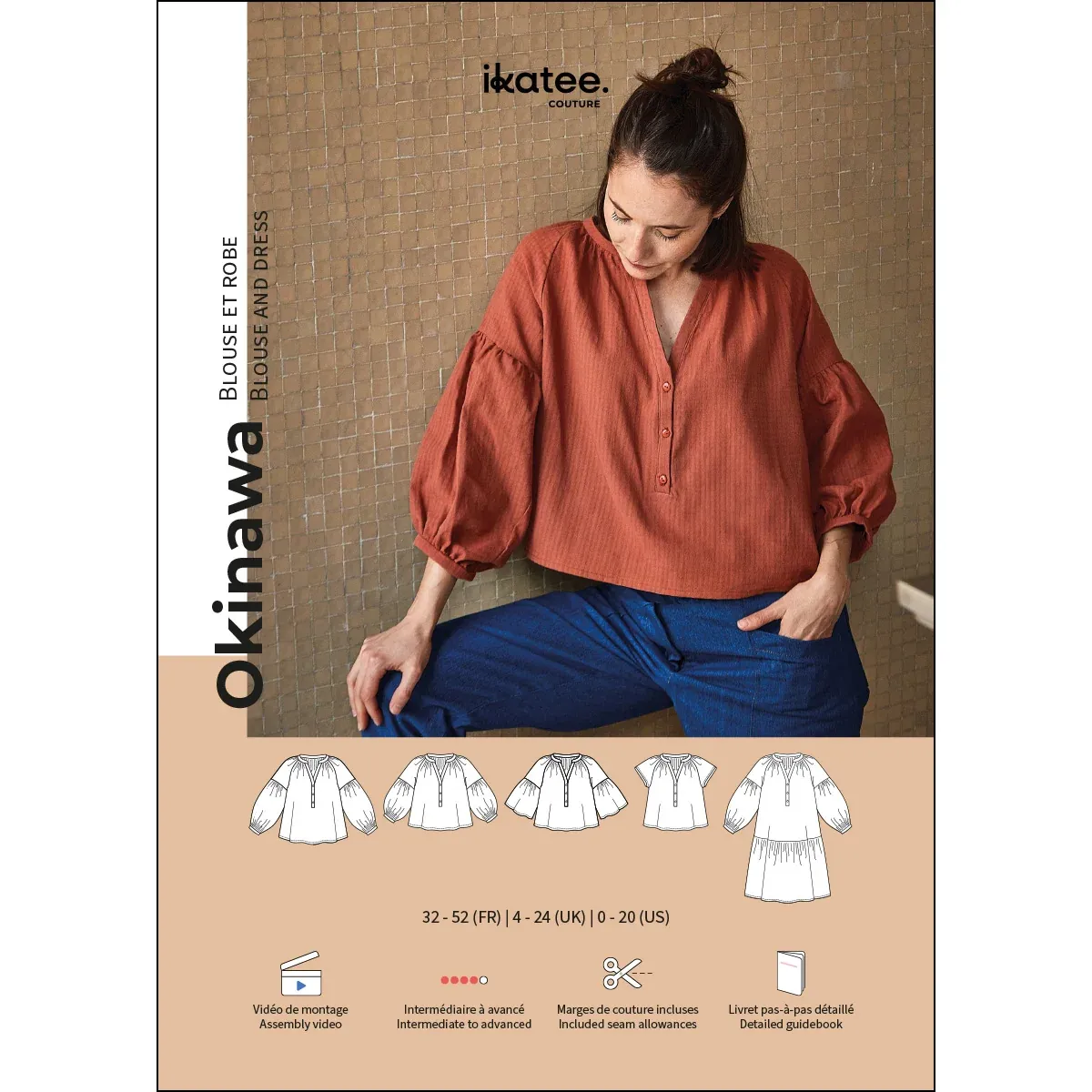 IKatee / Okinawa Blouse or Dress Pattern