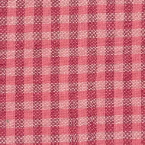 L'uccello / Odette Woven Cotton Check / Pink / per 25cm