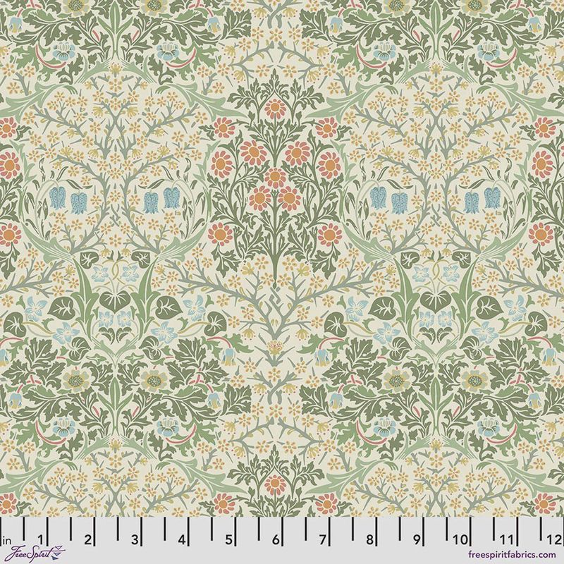Morris &amp; Co / Thameside /Blackthorn Cream / Per 25cm