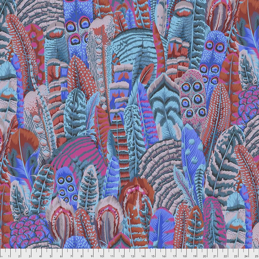 Kaffe - Feathers / Turquoise - 25cm