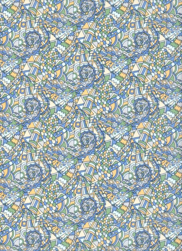 Liberty Tana Lawn - Brave Noah C - 25cm