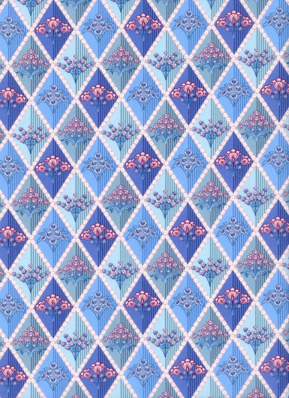 Liberty Tana Lawn - Floral Harlequinn C - 25cm