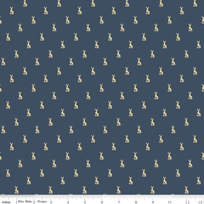 Jane Austen Collection / Emma - Family Crest Navy / per 25cm