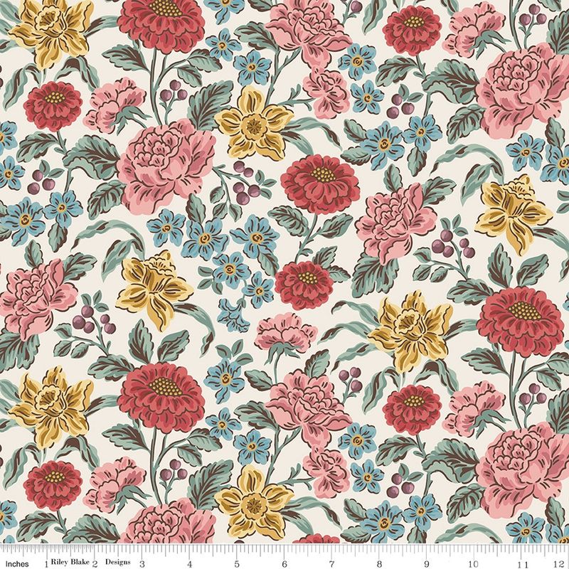 Jane Austen Collection / Emma - Hartfield Cream / per 25cm