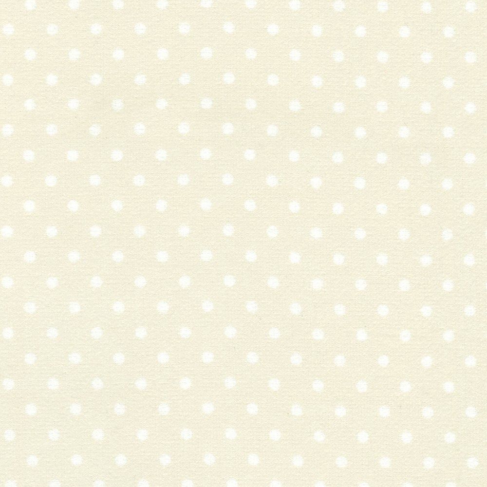 Robert Kaufman / Cozy Cotton Flannel - Natural Dot / 25cm