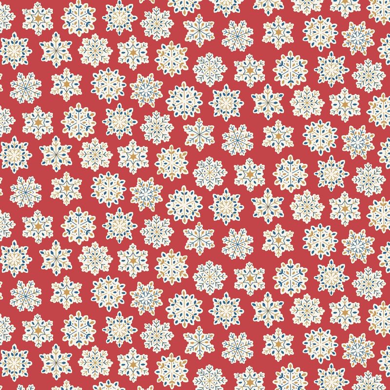 Liberty Lasenby Cotton / Snow Season A / 25cm