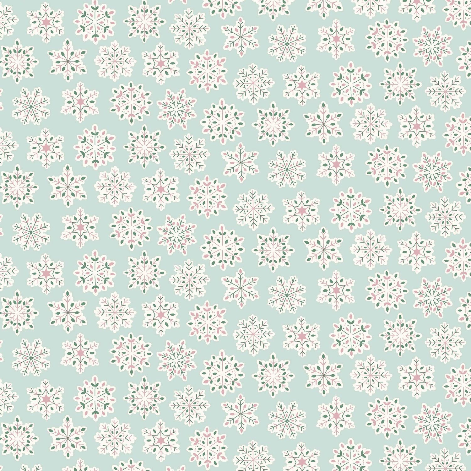 Liberty Lasenby Cotton / Snow Season B / 25cm