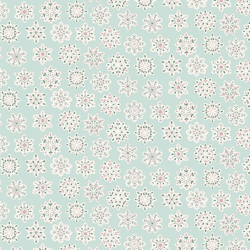 Liberty Lasenby Cotton / Snow Season B / 25cm