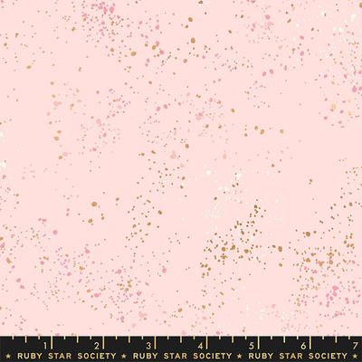 Ruby Star Society / Speckled / Pale Pink / per 25cm