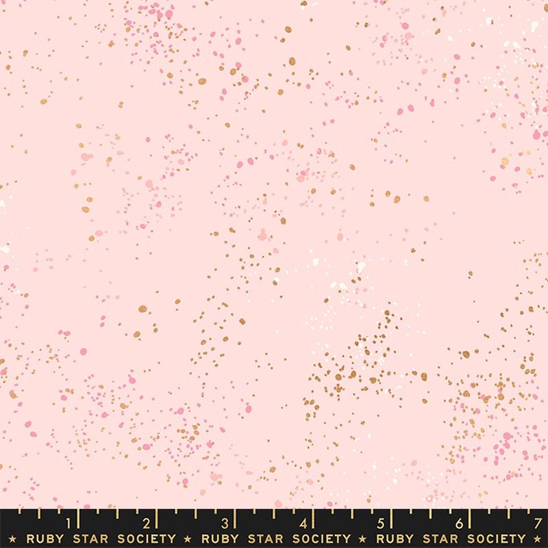 Ruby Star Society / Speckled / Pale Pink / per 25cm