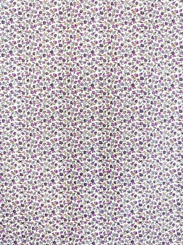 Hokkoh / Printed Lawn 8C Ditsy Purple / 25cm