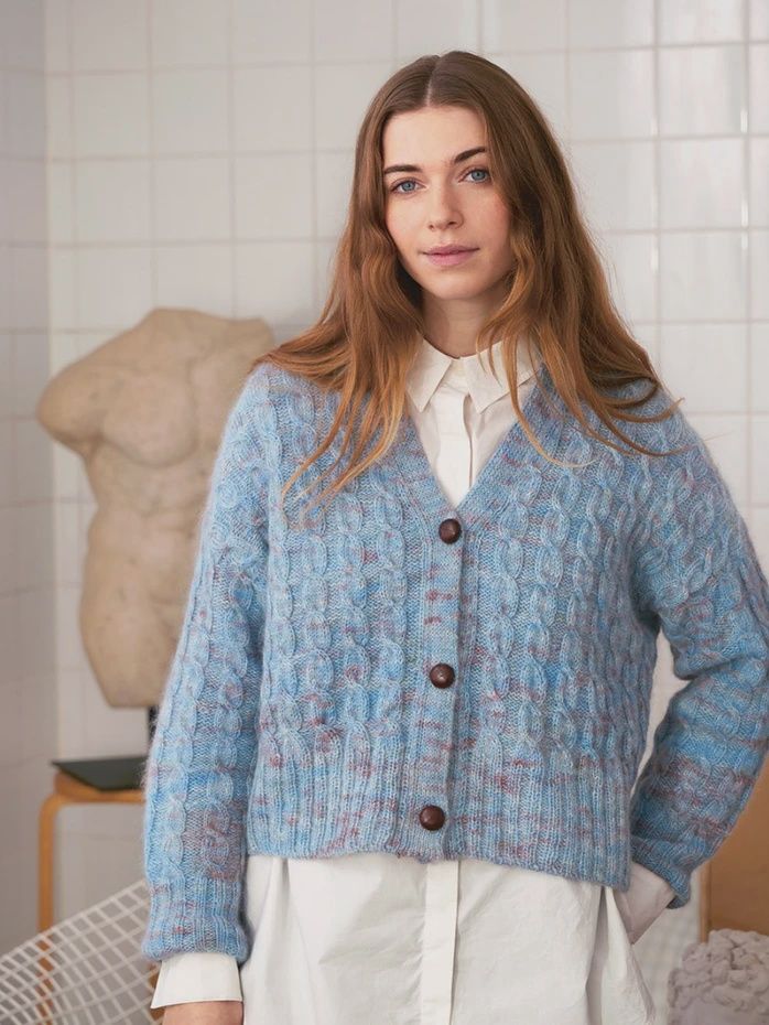 River Cardigan / Sandnes Garn Pattern