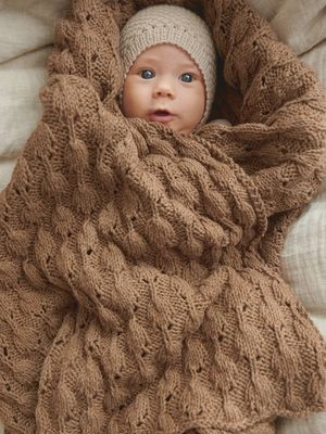 Lilja Blanket - Baby / Sandnes Garn Pattern Lilja Blanket - Baby / Sandnes Garn Pattern