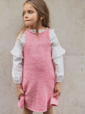 Minnie Dress - Junior / Sandnes Garn Pattern Minnie Dress - Junior / Sandnes Garn Pattern