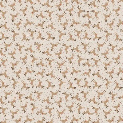 Natalie Bird Pocket Full of Joy / Reindeer Cream / Per 25cm