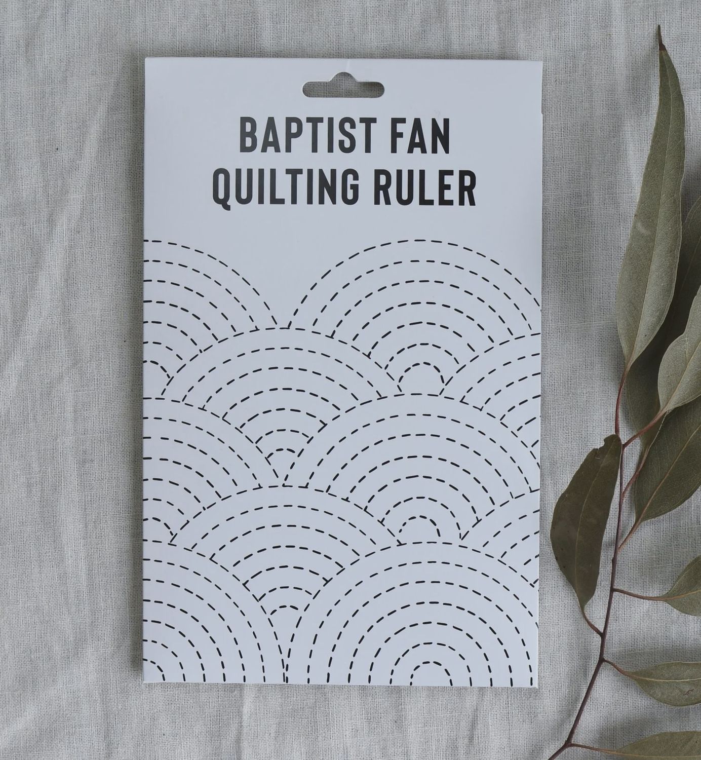 Baptist Fan Quilting Ruler / Template by Jen Kingwell