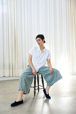 Metta / Cliff Shirt / Light Linen