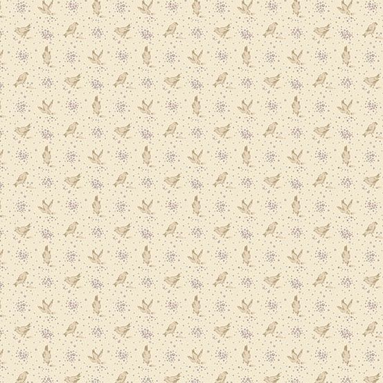Wildflower Cottage / Meadowlarks Parchment 1598L / 25cm