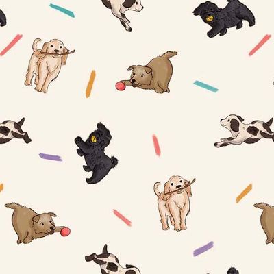 Playground &amp; Park / Dog Park Cream / 25cm