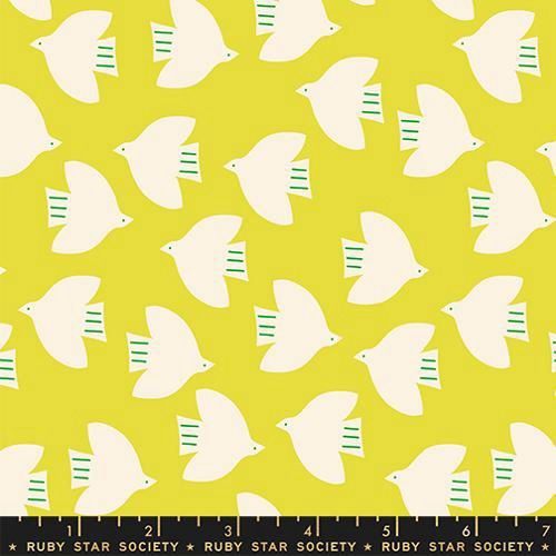 Ruby Star / Catnap Birds - Citron / 25cm