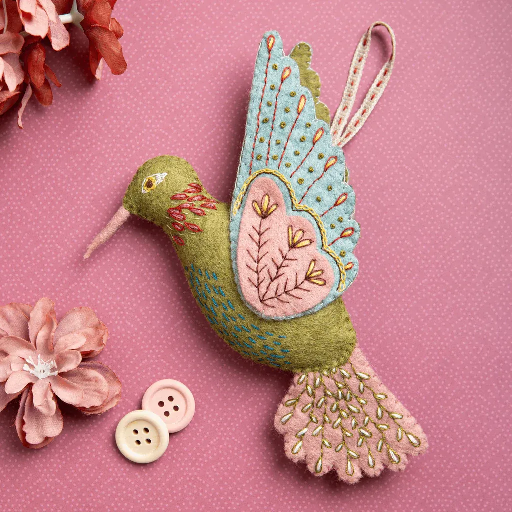 Felt Craft Mini Kit - Hummingbird