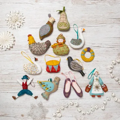 12 Days of Christmas Felt Kit - The Whole Set