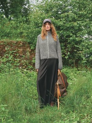 Tia Zipper Jacket / Sandnes Garn Pattern