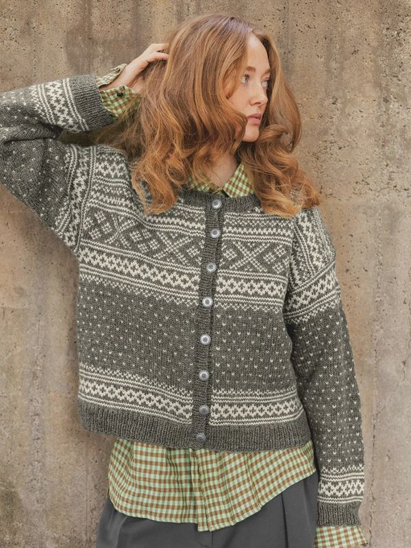 Setesdal Cardigan 2510_06 / Sandnes Garn Pattern