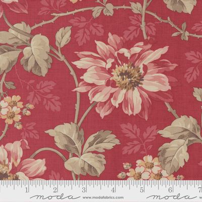 French General Joie De Vivre / Angelique Floral Red M1398012 / 25cm