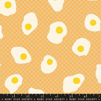 Ruby Star Egg &amp; Friends / Fried Eggs / Cantaloupe / per 25cm