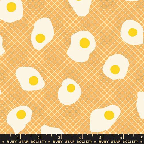 Ruby Star Egg &amp; Friends / Fried Eggs / Cantaloupe / per 25cm
