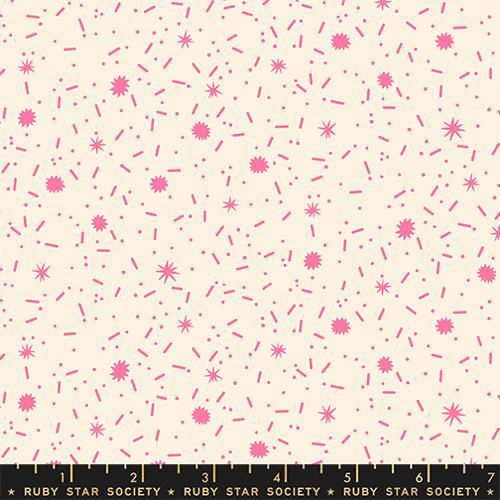 Ruby Star Egg &amp; Friends / Sugar Rush / Neon Pink / Per 25cm