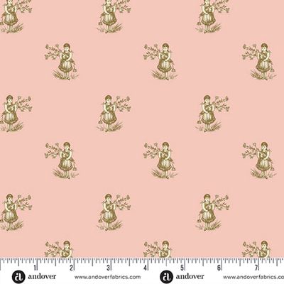 Ayla / Flower Girl - Rosey / Per 25cm