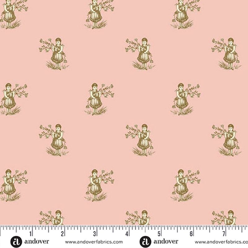 Ayla / Flower Girl - Rosey / Per 25cm