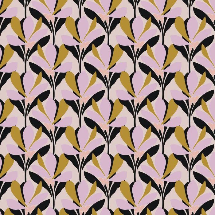 Rachelle Holowko / Elegant Petals Cotton Lawn / per 25cm