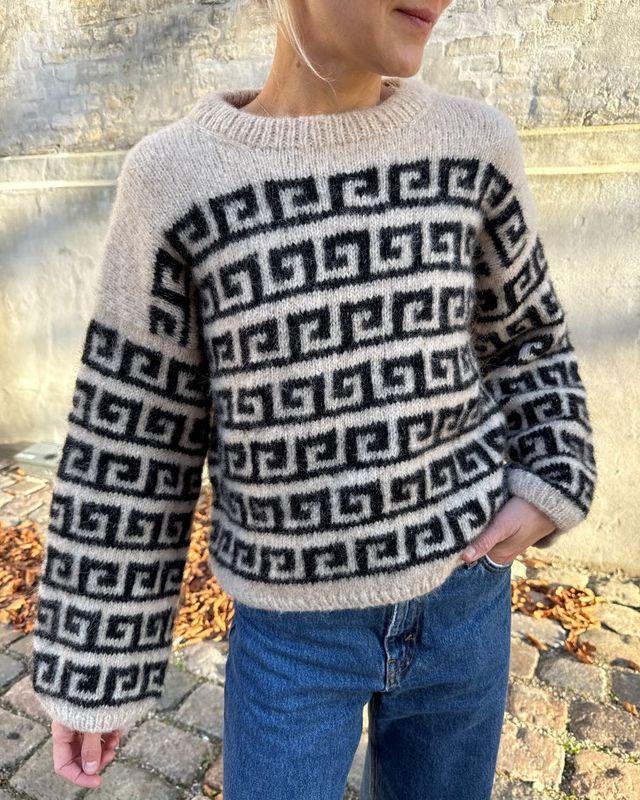 Athene Sweater / Petite Knit Pattern