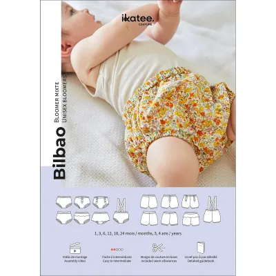 IKatee / Bilbao Bloomers Pattern