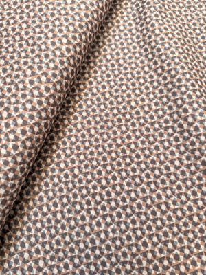 Hokkoh Printed Lawn / Geo Wings Brown Black / 25cm