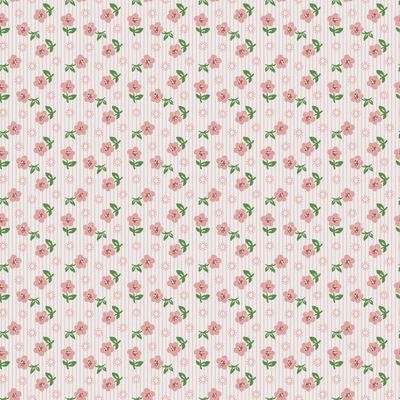 Poppie Cotton Flower Market / Sugar Petals - Pink / 25cm