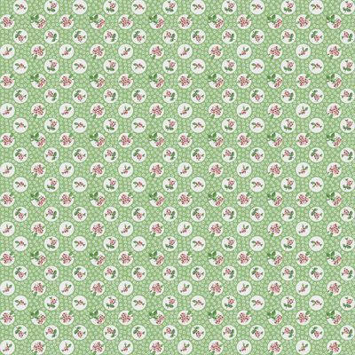 Poppie Cotton Flower Market / Pocket Posies - Green / 25cm